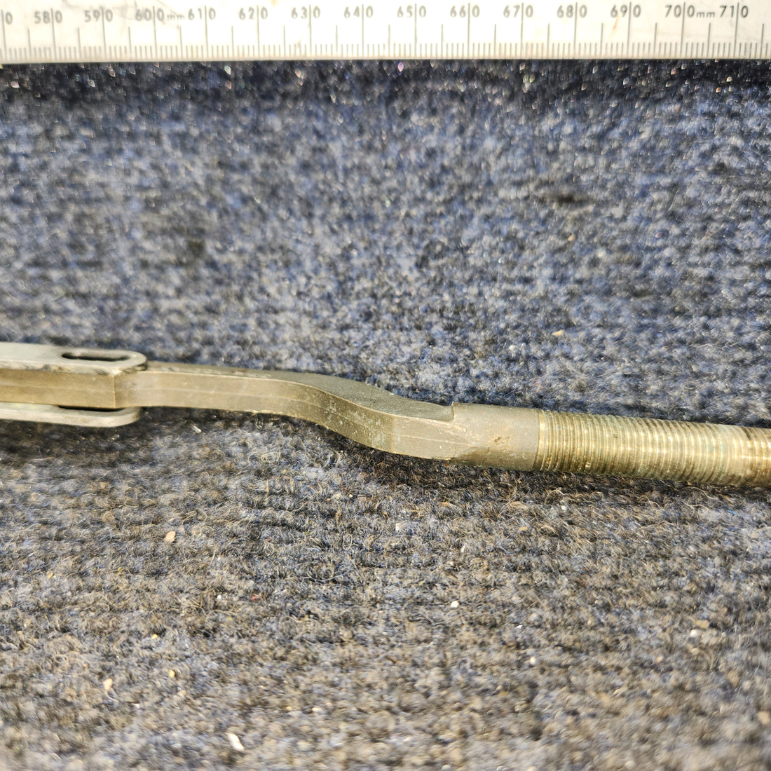 Used aircraft parts for sale, 35-400414 BEECHCRAFT 95-55B Cabin Door Latch Bolt Guide