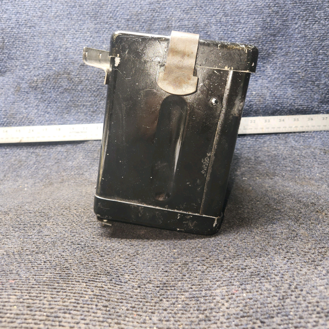 Used aircraft parts for sale, 0413307-18, 0413307-21 Cessna 172E Battery Box Assembly with Lid