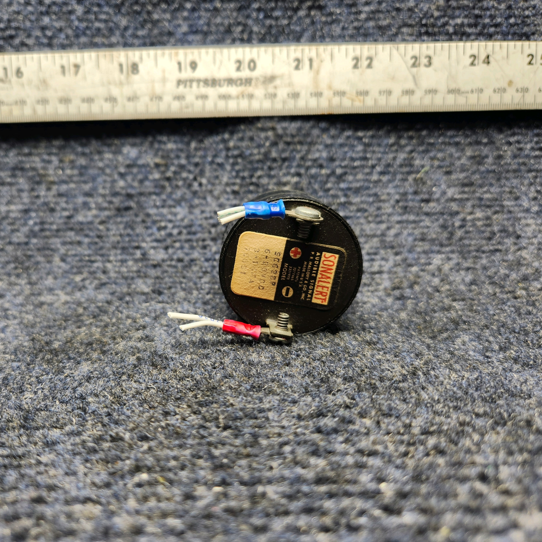 Used aircraft parts for sale, SC628P Mooney M20J MALLORY SONALERT WARNING HORN ASSEMBLY (6-28V)