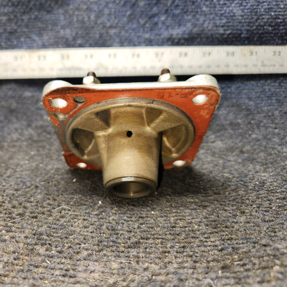 Used aircraft parts for sale, 632653A1 Continental O-470 Cessna 182G Magneto and Accessory Drive Adapter Assembly with Cover