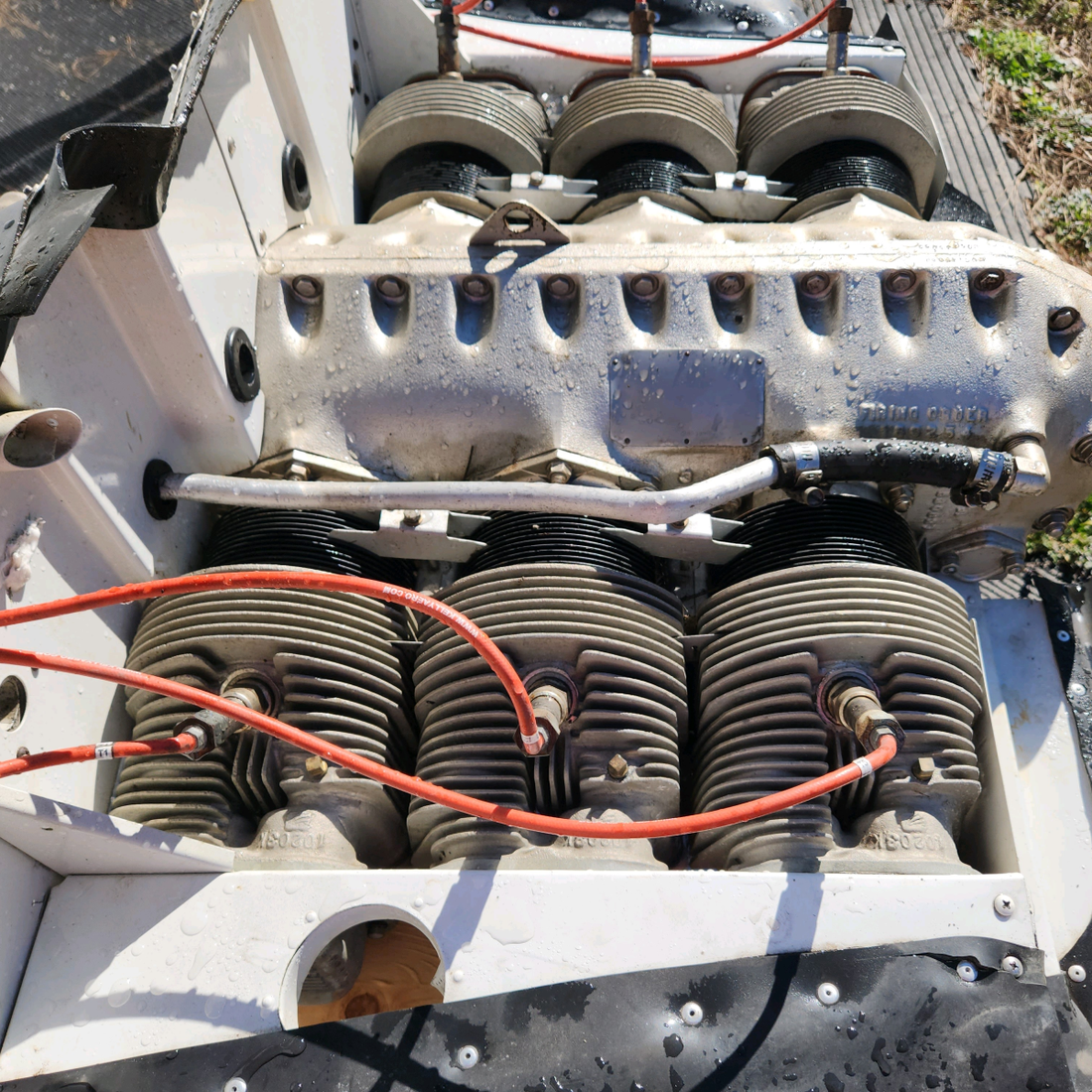 Used aircraft parts for sale, O-300-D Continental O-300-D Cessna 172E Aircraft Engine (Prop-Strike) 285OH