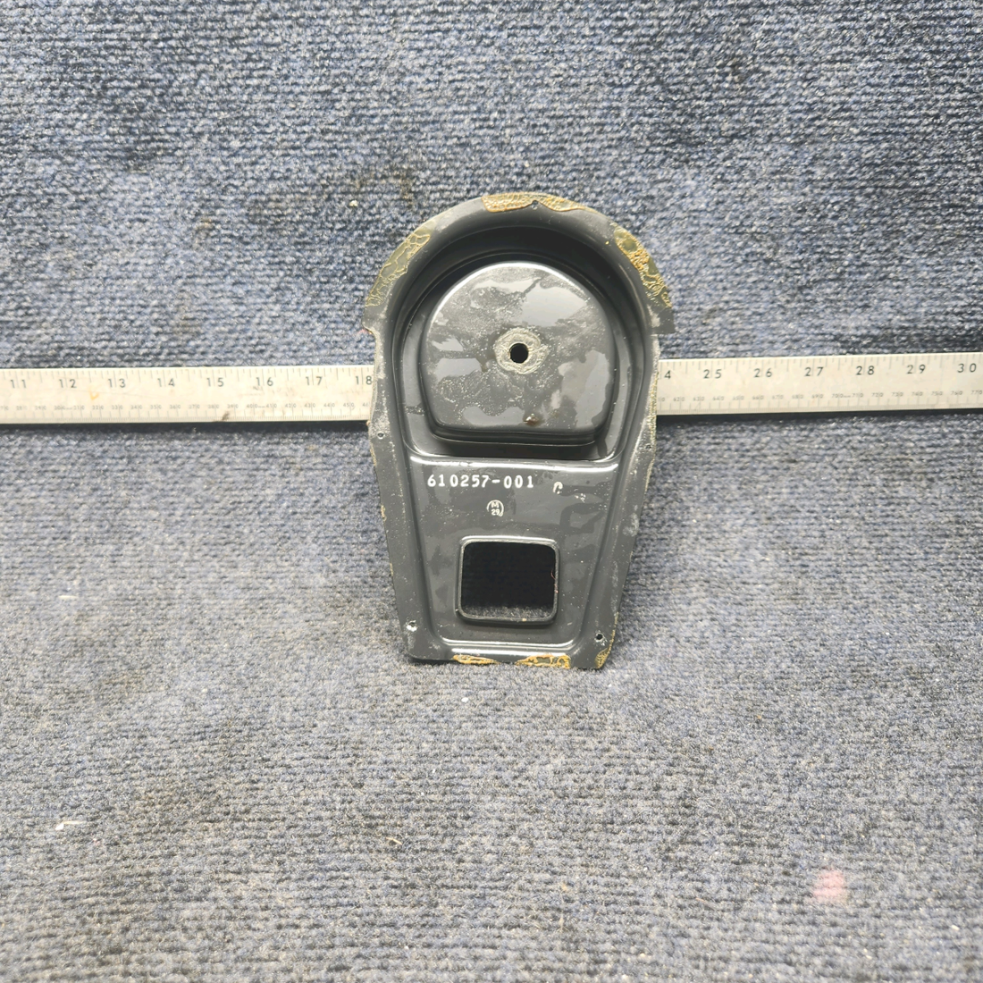 Used aircraft parts for sale, 610257-001 MOONEY M20J FUEL SELECTOR PLASTIC COVER