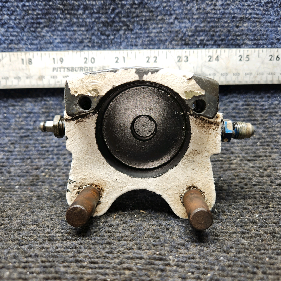 Used aircraft parts for sale, C163030-0103 Cleveland 30-63 Cessna 172E Brake Caliper Assembly No Bolts.