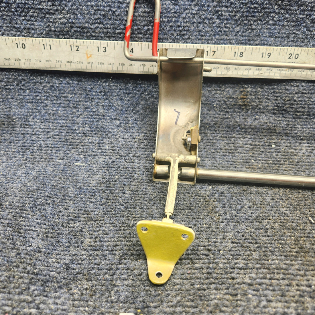 Used aircraft parts for sale, 002-430055-1 Beechcraft F33A OPENABLE WINDOW LATCH ASSEMBLY LH