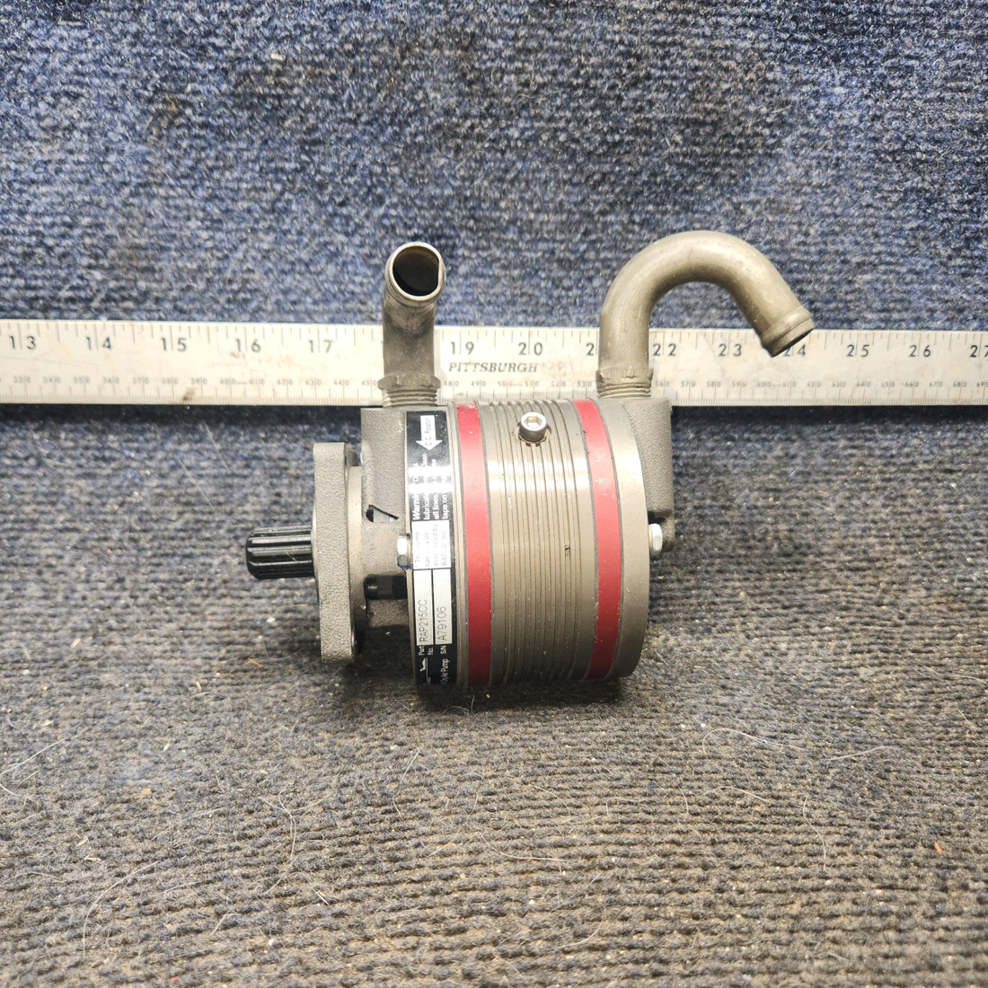 Used aircraft parts for sale, RAP215CC RAPCO cessna 172N Dry Air Vacuum Pump