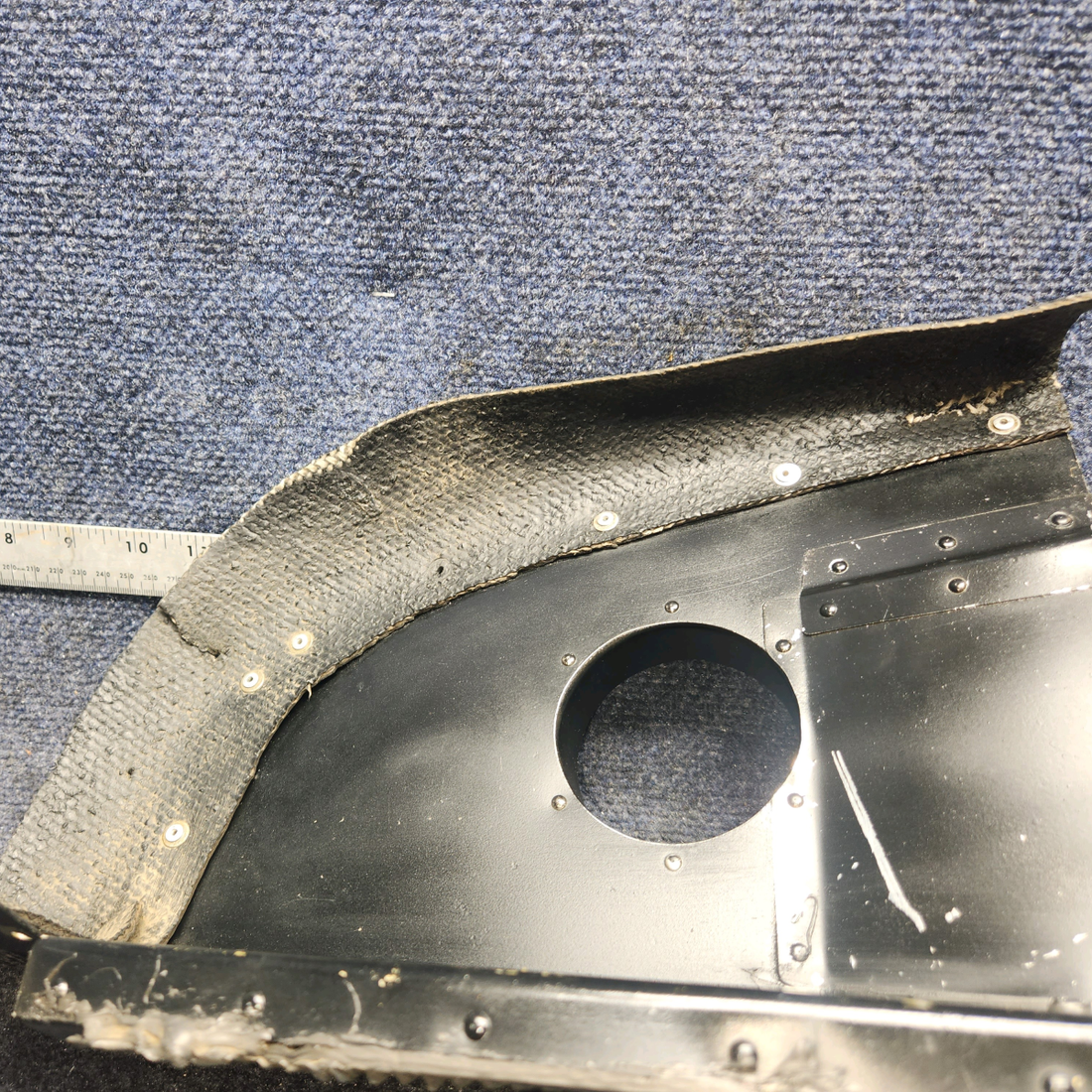 Used aircraft parts for sale, 0555199-1 CESSNA 172K ENGINE BAFFLE, FORWARD VERTICAL