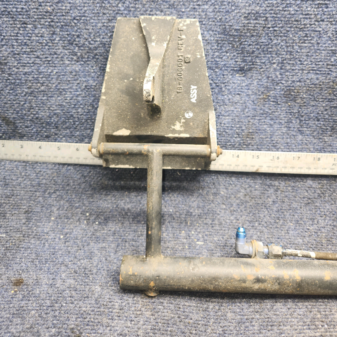 Used aircraft parts for sale, 601031-501 American Gruman A1A BAR ASSY RUDDER PEDALA