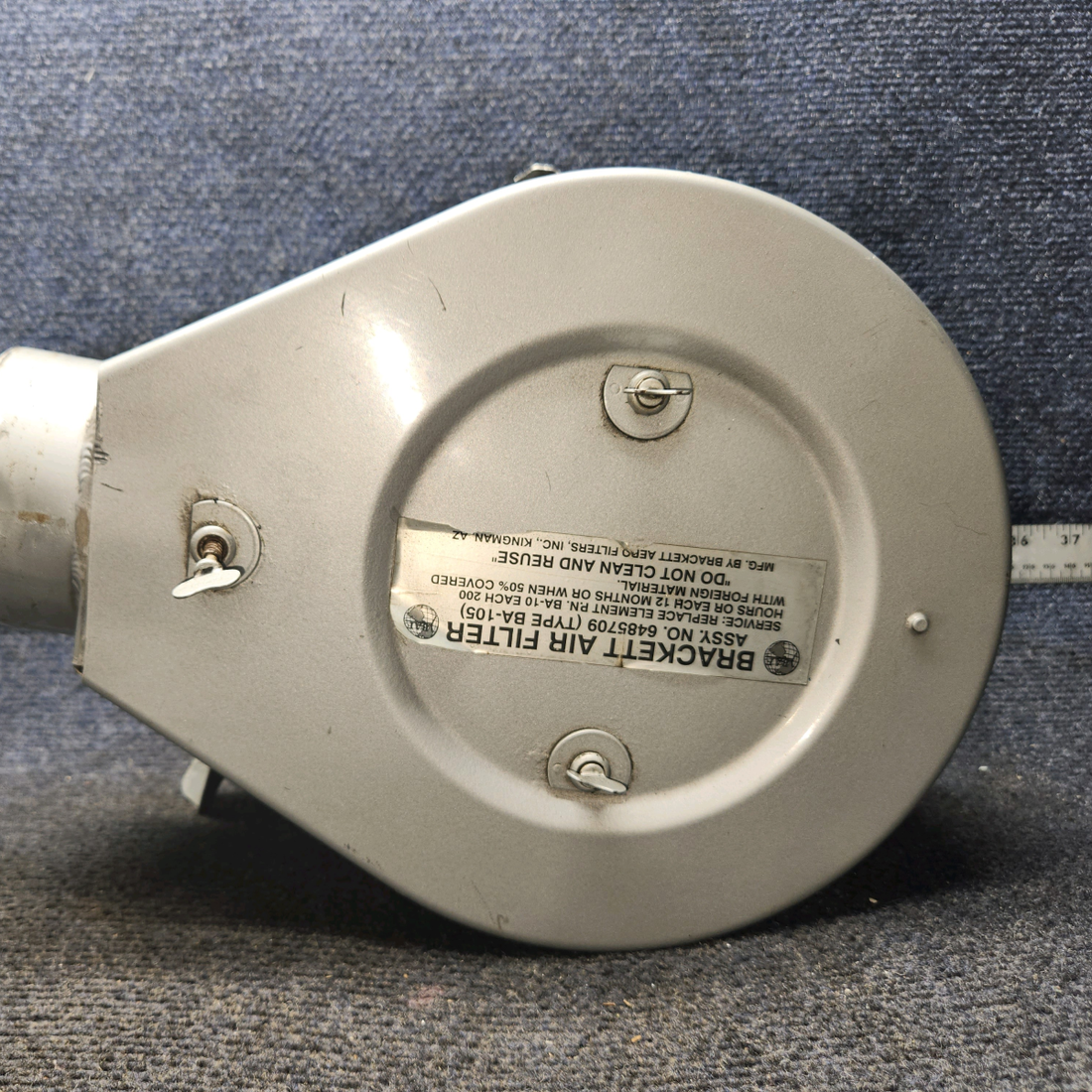 Used aircraft parts for sale, 23883-006 Brackett Aero Filter Inc. Air Box Assembly Filter With Cover