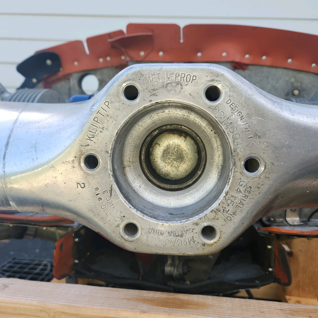 Used aircraft parts for sale, O-200-A TCM Continental cessna 150G Engine and Propeller Combo