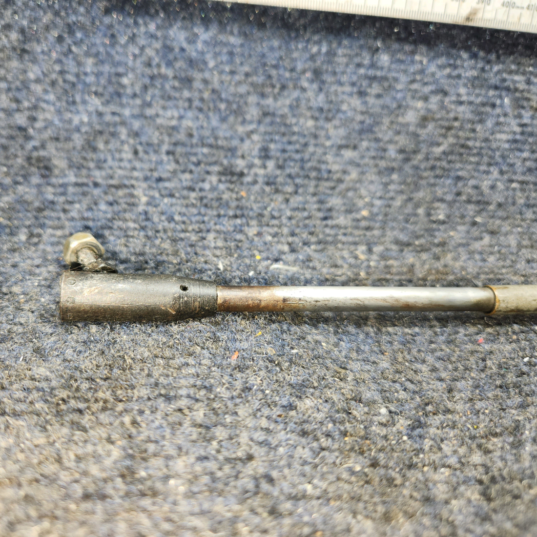Used aircraft parts for sale, 35-944017 Beechcraft F35 Cowl Flap Control Cable Assembly, 32"