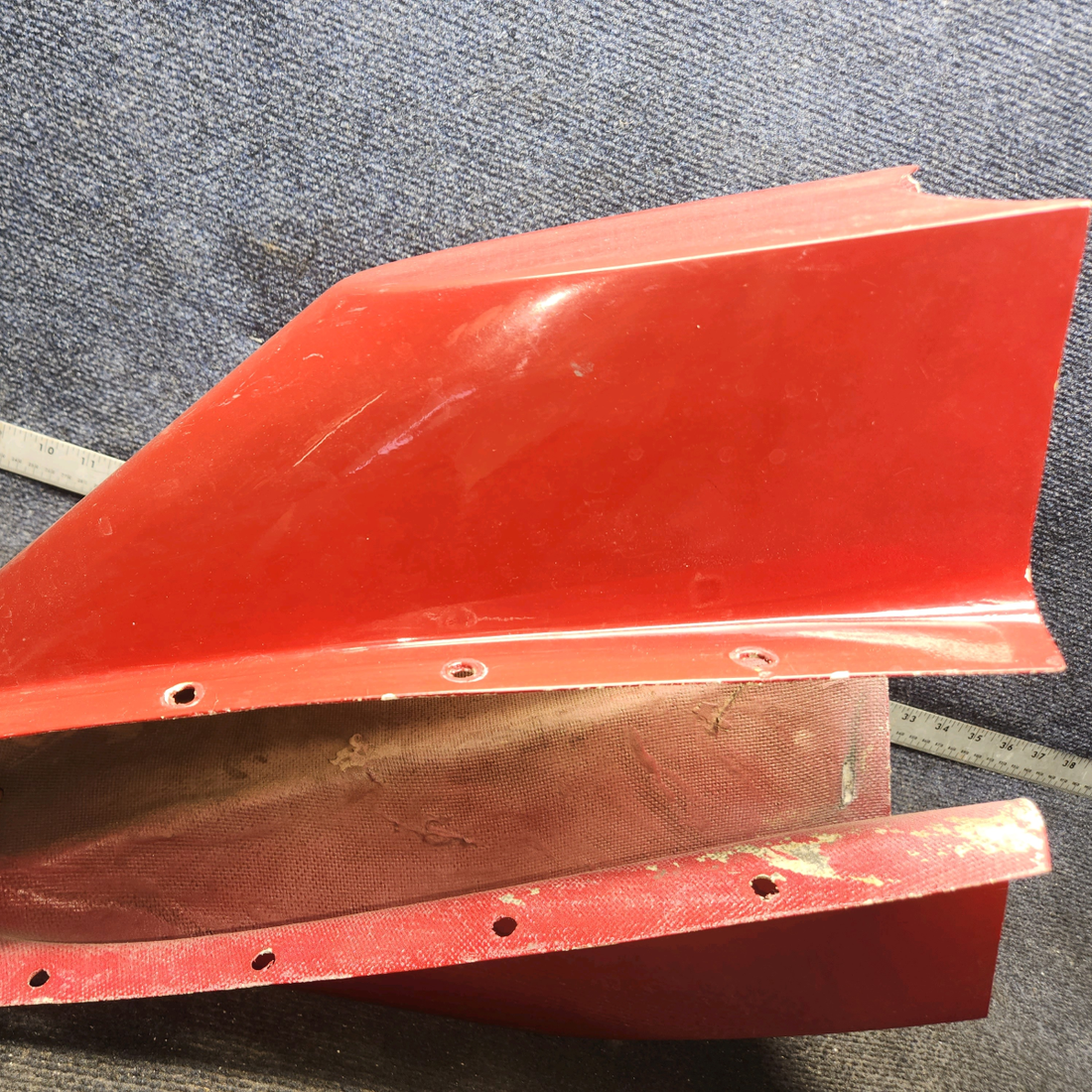 Used aircraft parts for sale, 38349-003 Piper PA32RT-300 Vertical Tip Fin