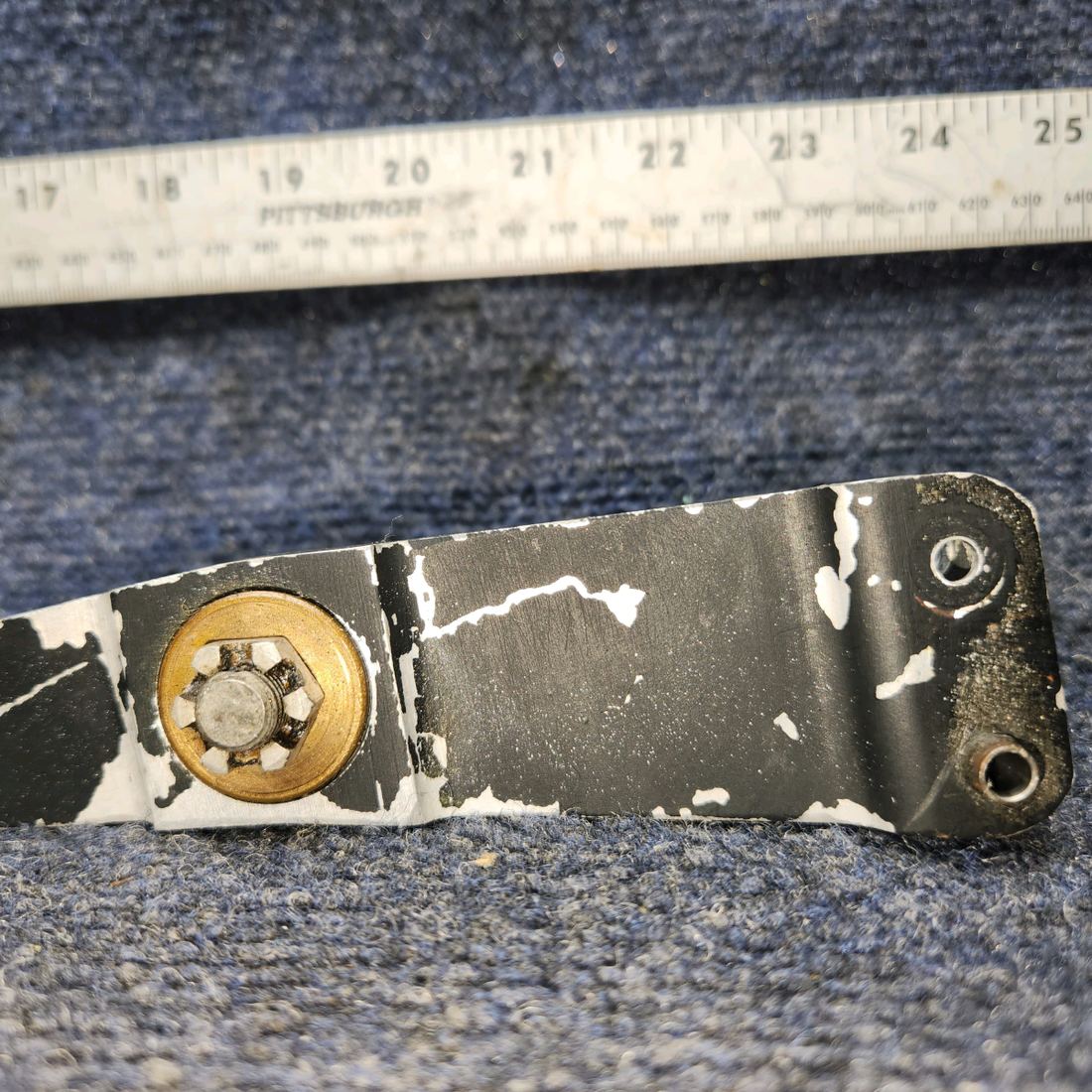 Used aircraft parts for sale, 76407-003 PIPER PA28RT-201 BellCrank Nose Wheel Steering Assy