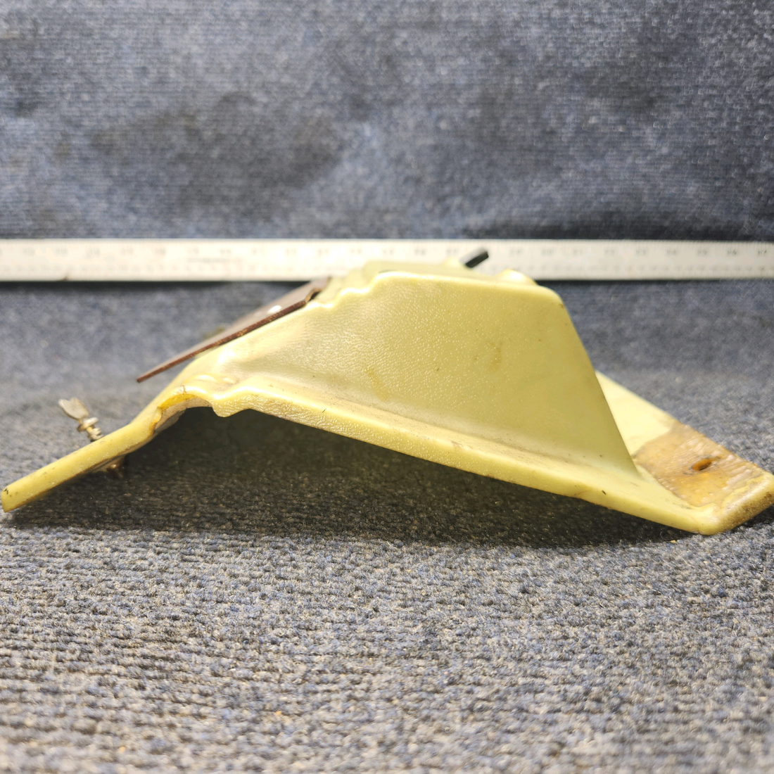 Used aircraft parts for sale, 35201-000 Piper PA28-161 Battery box Cover - Has repairs