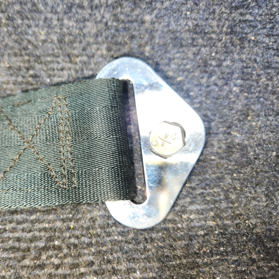 Used aircraft parts for sale, 449965-421-2264 AM-Safe 9600-22 Piper PA28-161 Seatbelt Assembly