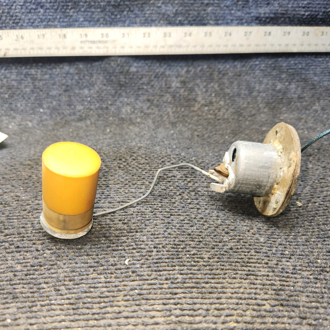 Used aircraft parts for sale, 0523557-1 Cessna 172E Fuel Level Transmitter (Core)