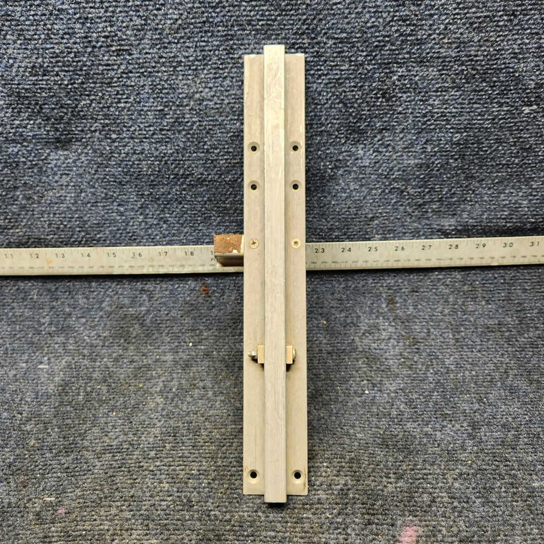 Used aircraft parts for sale, 33-534031-31 Beechcraft F33A SIDE SEAT TRACK / REAR INDBOARD OR OUTBOARD