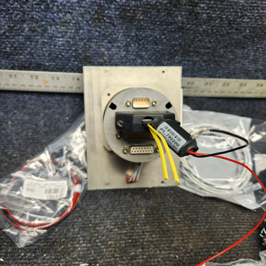 Used aircraft parts for sale, EMD-700/730/800/830 J.P Instruments EMD-830 Beechcraft A24R Engine Data Monitor System with Probes SIX CYL (14-28V)