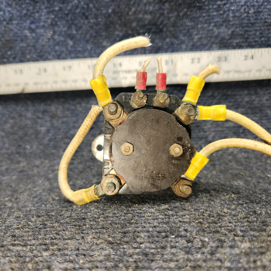 Used aircraft parts for sale, 6041H50A Beechcraft A24R Relay Solenoid 12 Volts