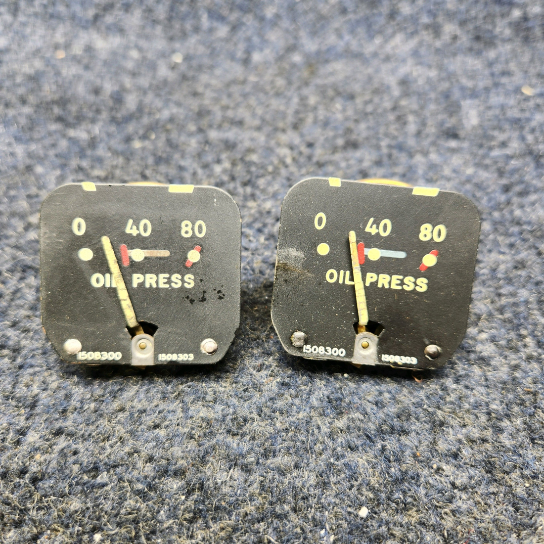 Used aircraft parts for sale, 1508300 BEECHCRAFT F35 OIL PRESS INDICATOR PRICE PER EACH
