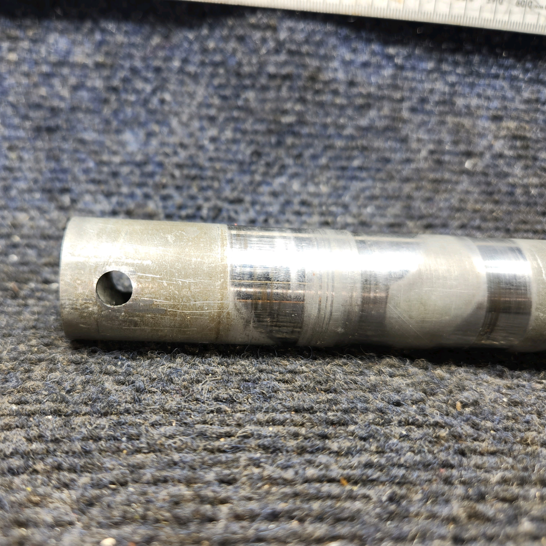 Used aircraft parts for sale, 35-524301 BEECHCRAFT F35 Pilots Rudder Pedal Torque Tube