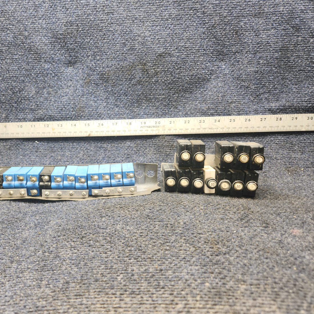 Used aircraft parts for sale, LOT OF WOOD BREAKERS Cessna 182P SOLD AS A SET
