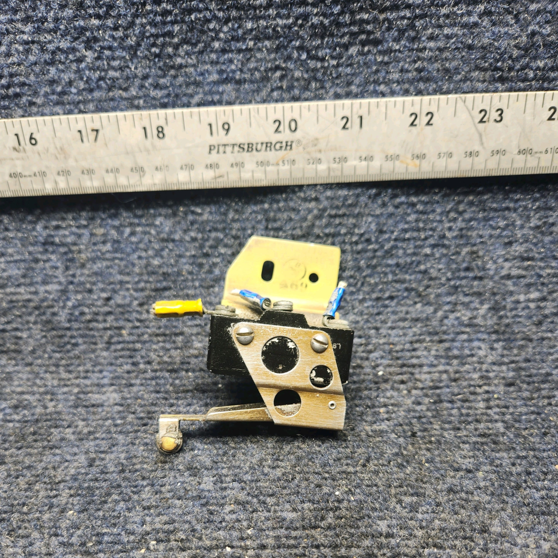 Used aircraft parts for sale, 45-361116 Beechcraft F33A FLAP UP LIMIT SWITCH ASSEMBLY (14V)