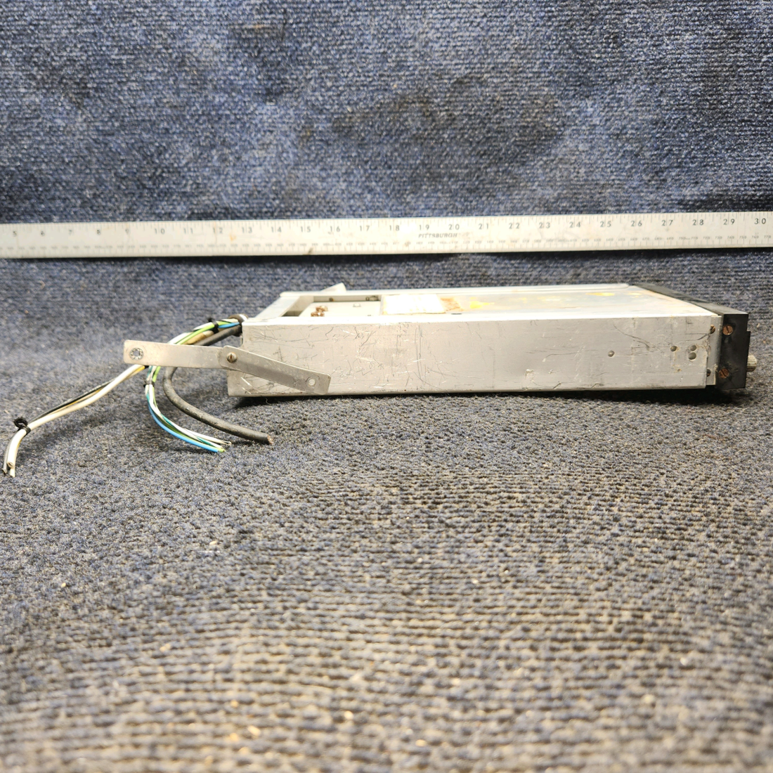 Used aircraft parts for sale, Narco COM 11A Narco Avionics Com 11A Cessna 172F COMM with tray and connector  - Untested