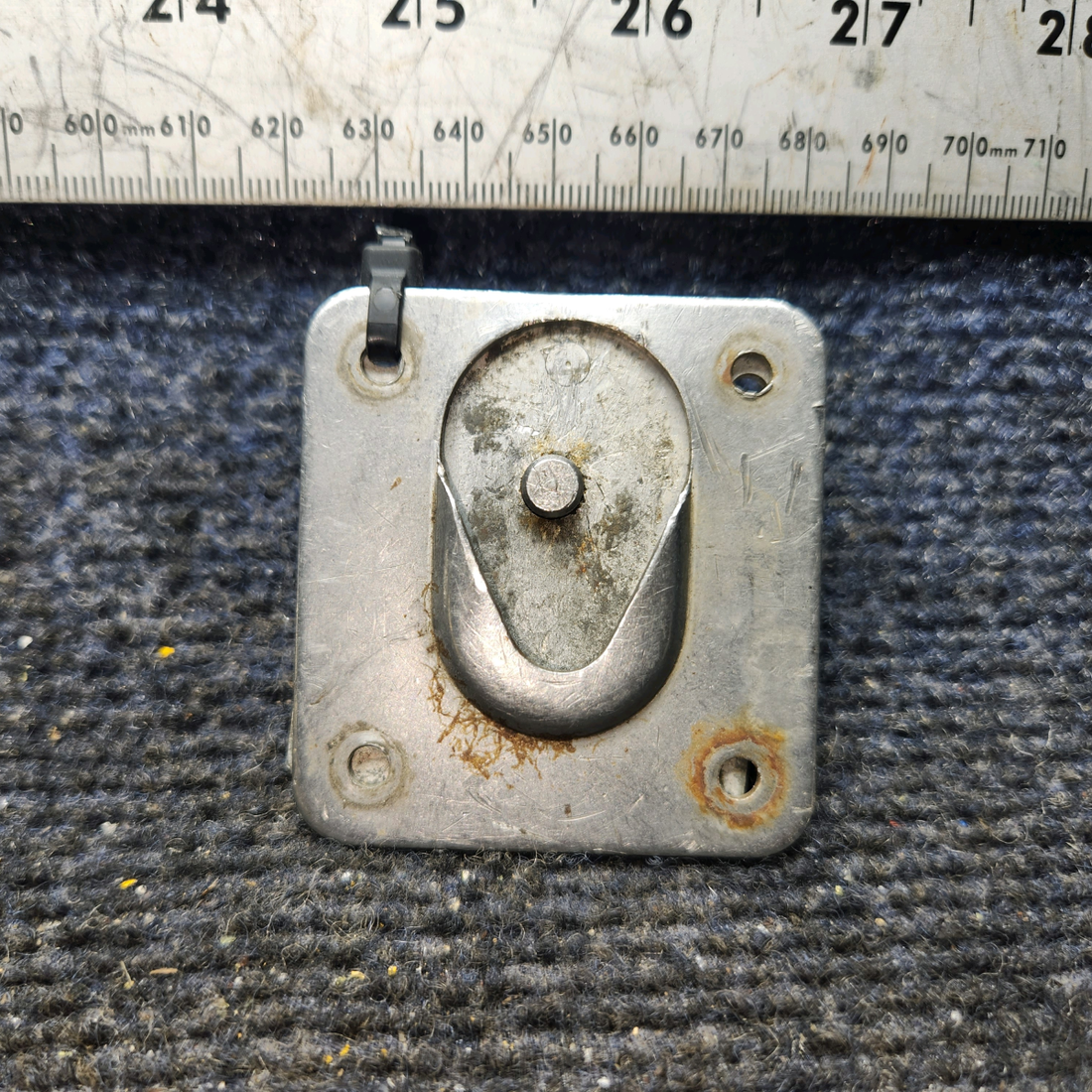 Used aircraft parts for sale, 79781-002 Piper PA32RT-300 Aft Seat Attach Plate