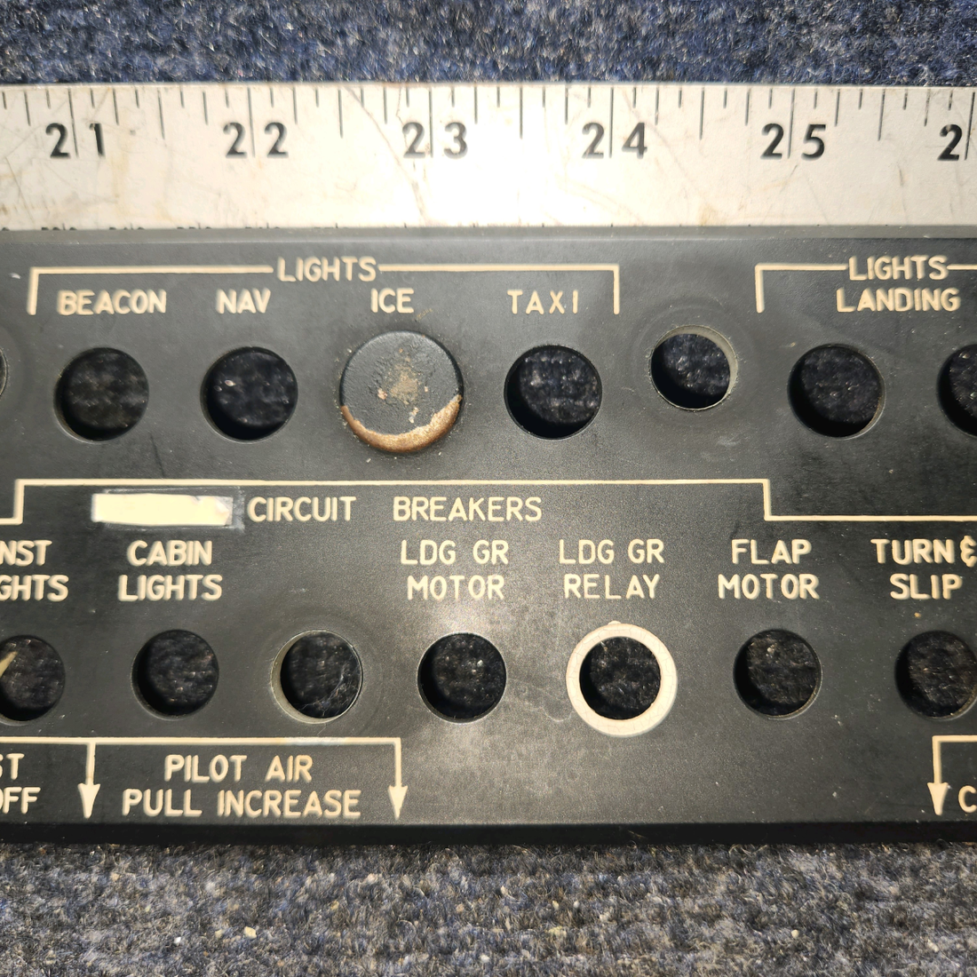 Used aircraft parts for sale, 96-324062-3 BEECHCRAFT 95-55B Circuit Sub Panel Assy - LH