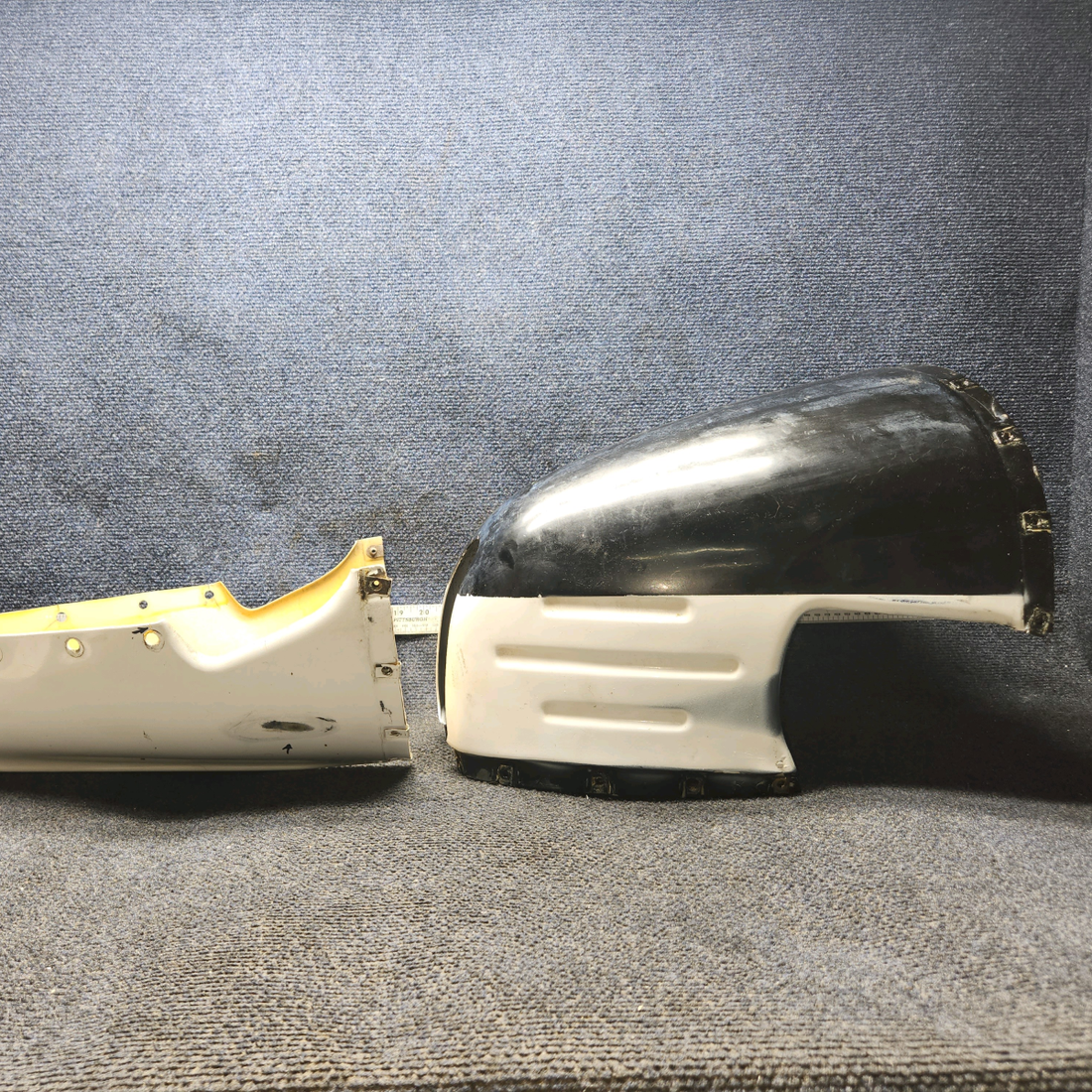 Used aircraft parts for sale, 66822-009, 66822-010 Piper PA28-161 Tail Cone Fairing Upper, Lower Assembly