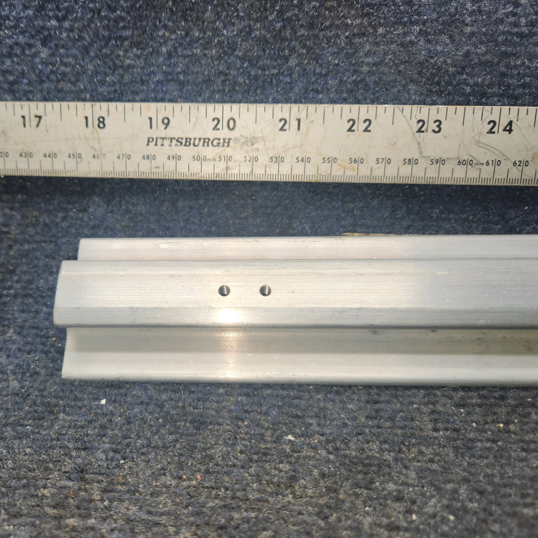 Used aircraft parts for sale, 84487-002 Piper PA-46 Seat Track Length: 23.25”