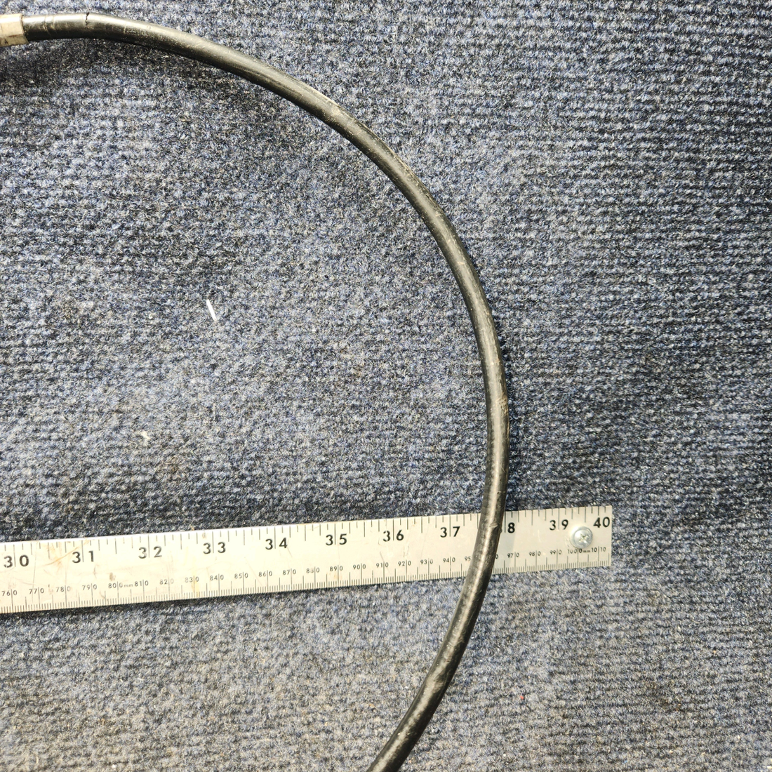 Used aircraft parts for sale, S1222-7 Cessna 172E Throttle Cable 46"