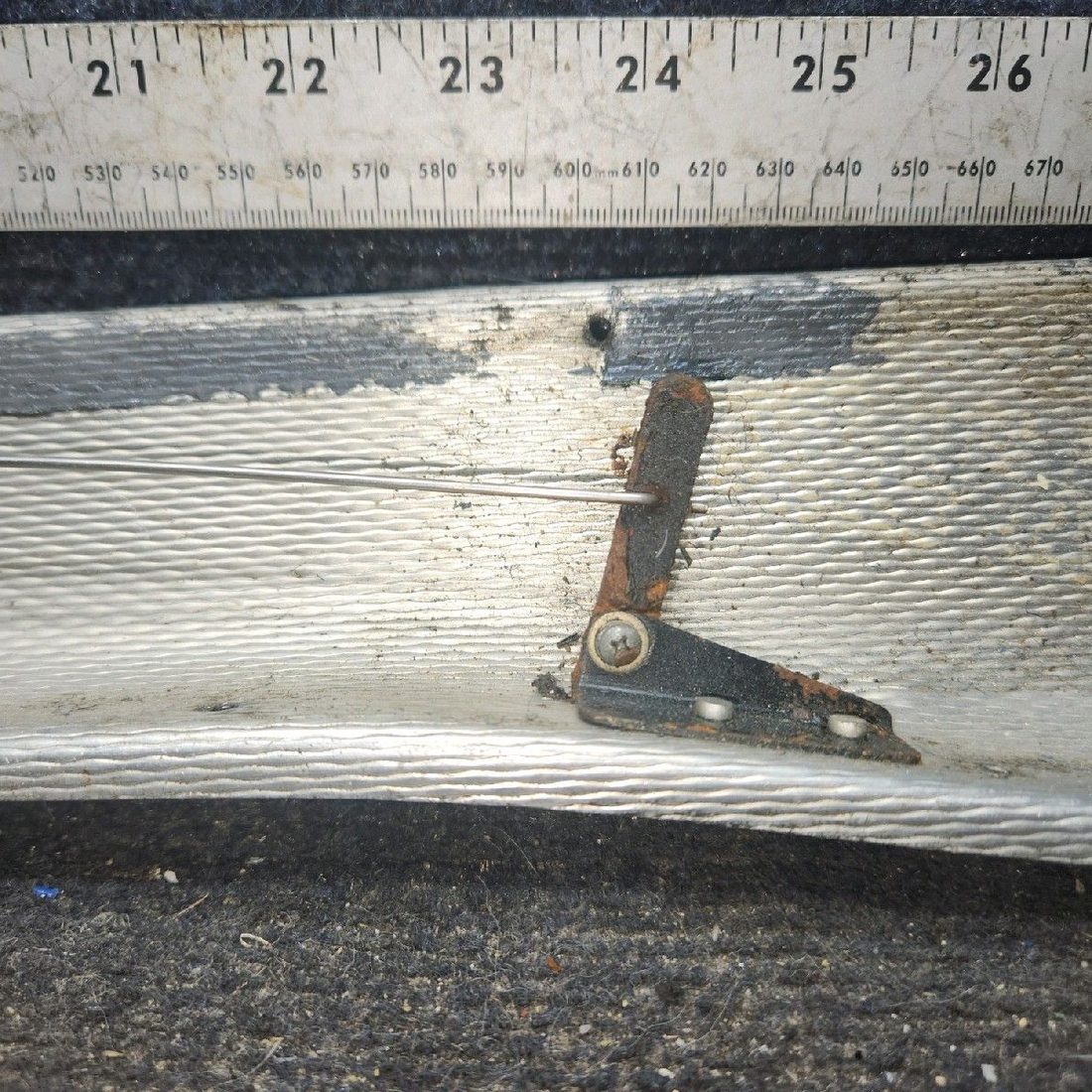 Used aircraft parts for sale, 36511-02 piper PA-28-181 Center Cabin Heat Duct Assembly – LH