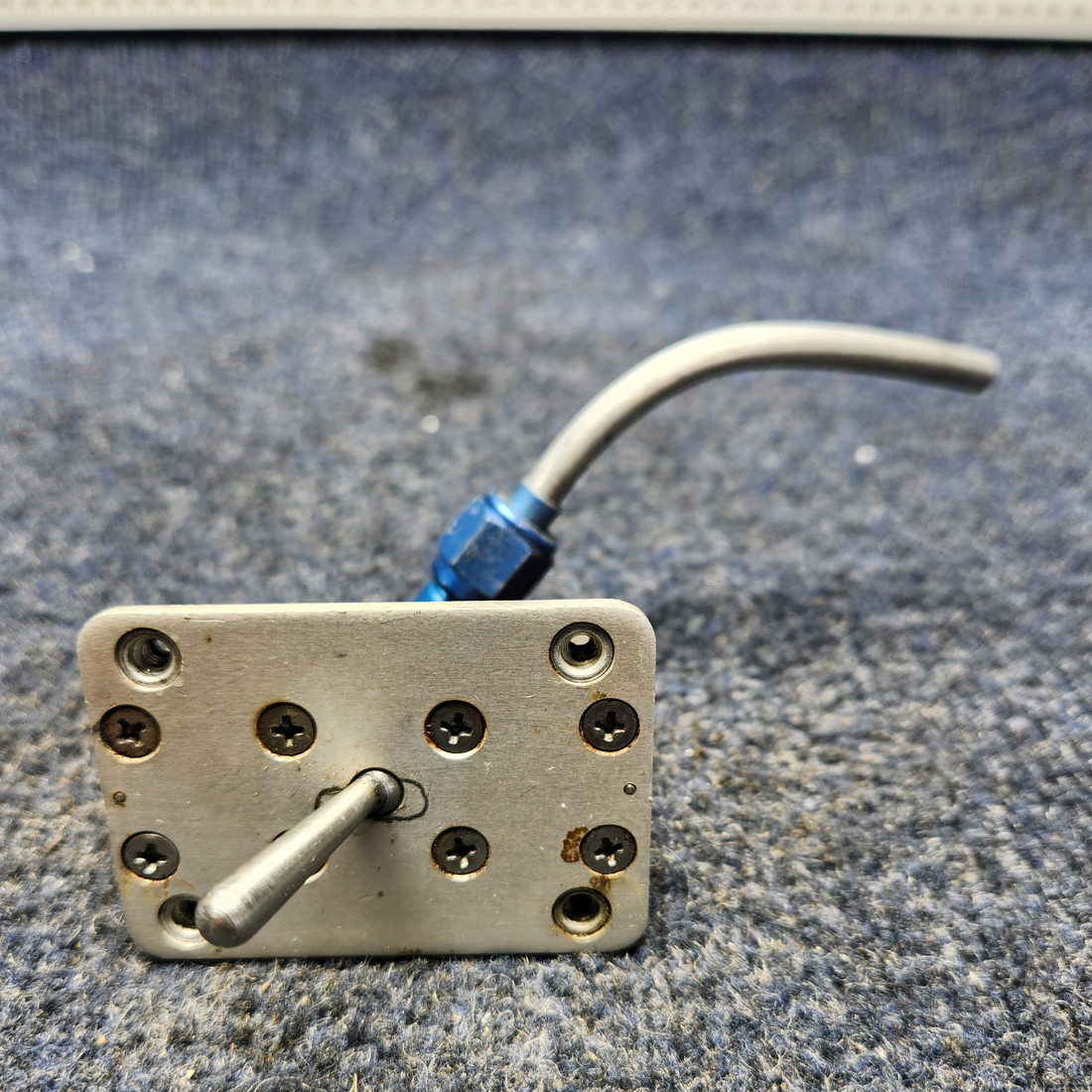 Used aircraft parts for sale, K-4566 BEECHCRAFT F35 KOHLER STATIC PRESSURE SELECTOR VALVE