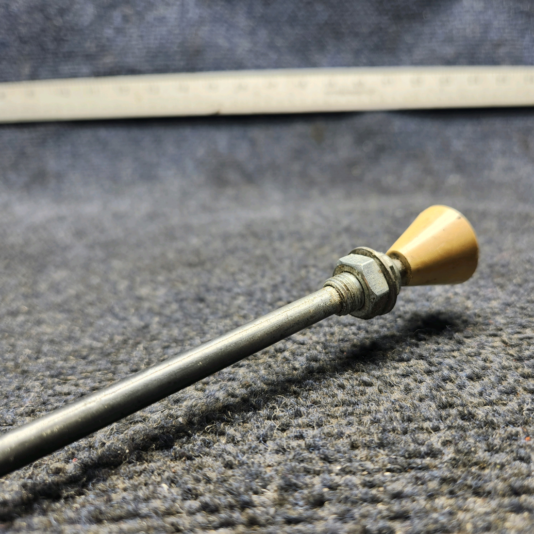 Used aircraft parts for sale, 169-380005-5 Beechcraft A23A Musketeer Custom III CABIN HEAT CONTROL CABLE (47-1/4”)