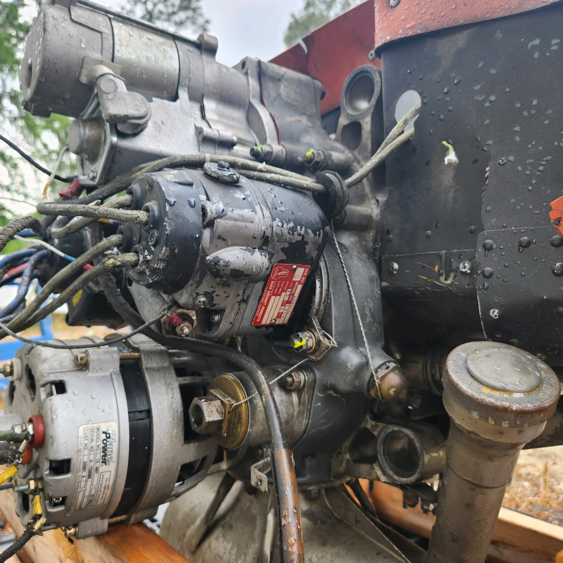 Used aircraft parts for sale, O-200-A TCM Continental O-200-A cessna 150G Aircraft Engine "Prop Strick"