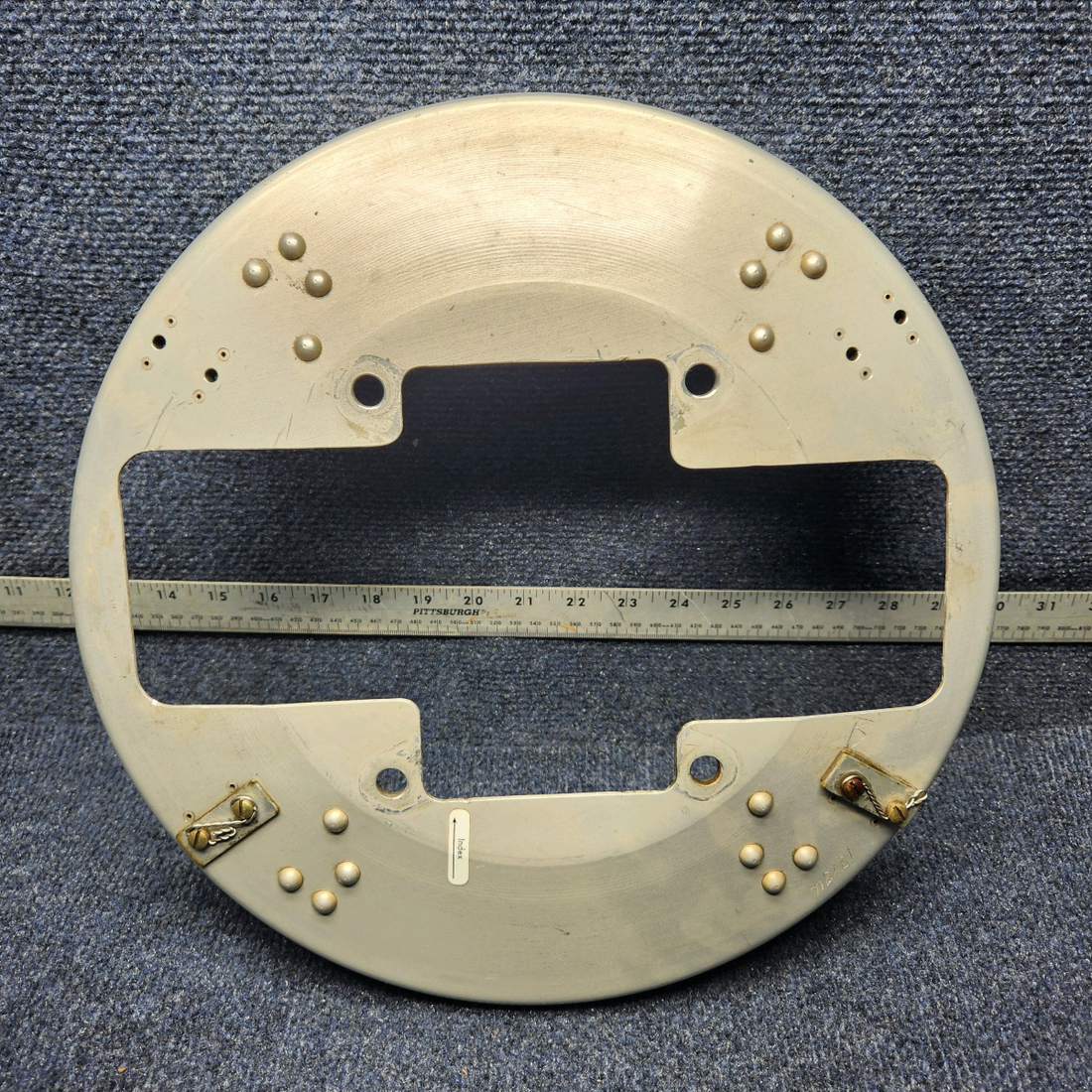 Used aircraft parts for sale, HC-A2V20-4A1 Hartzell BEECHCRAFT F35 HARTZELL TWO BLADE PROPELLER W/ ADAPTER KIT & LOGS (PROP STRUCK)