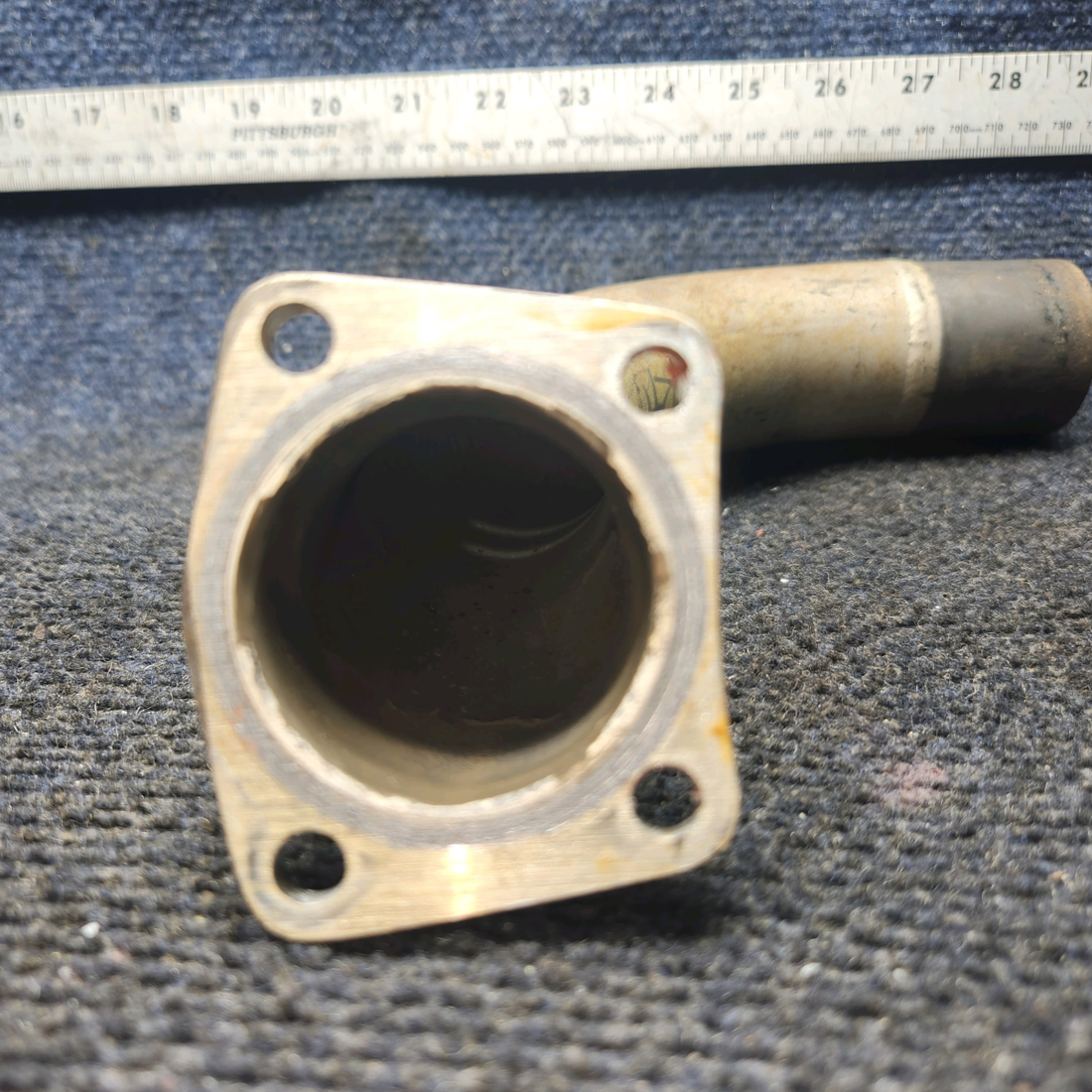 Used aircraft parts for sale, 96-950002-33 BEECHCRAFT 95-55B Exhaust Stack Assembly – Cylinder #5, RH Engine