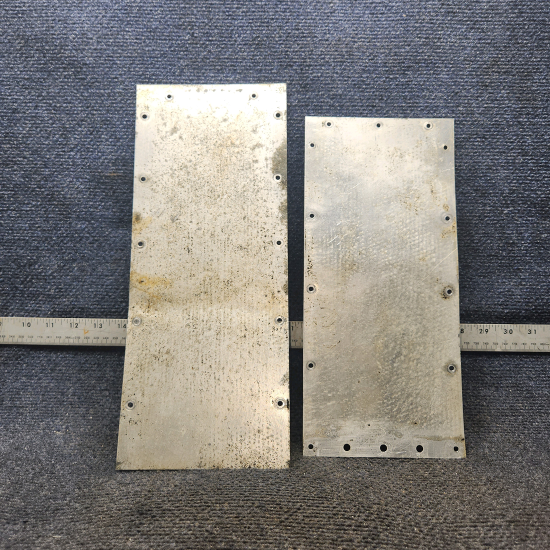 Used aircraft parts for sale, 63287-000 Piper PA28-161 Center Rear Top Tunnel Plate