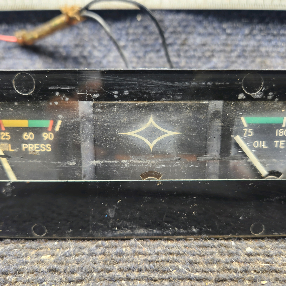 Used aircraft parts for sale, 95241-011 piper PA-28-181 Instrument Gauge Cluster Assembly - LH