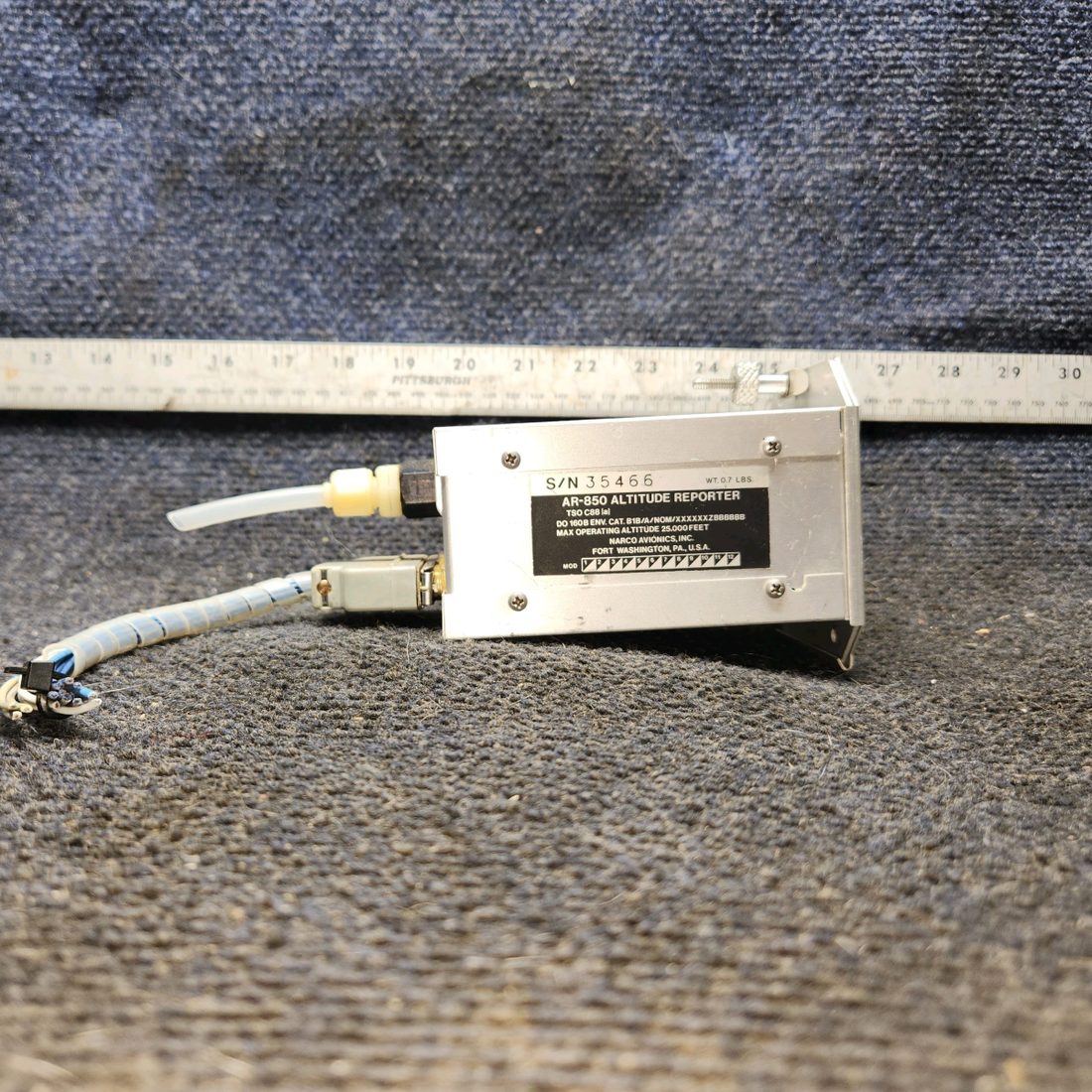 Used aircraft parts for sale, AR-850 Narco cessna 172N Altitude Reporter