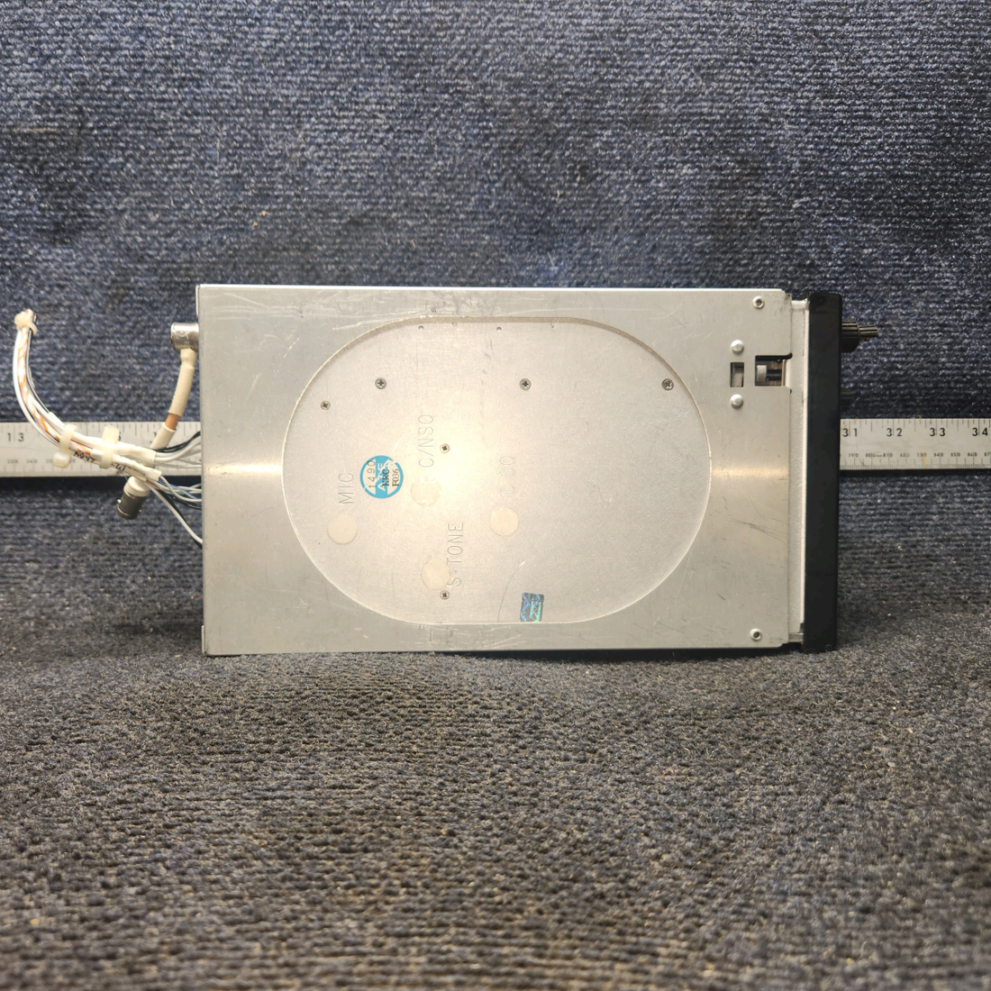 Used aircraft parts for sale, 064-1051-60 Bendix King KY-97A Piper PA28-140 VHF Communication Transceiver