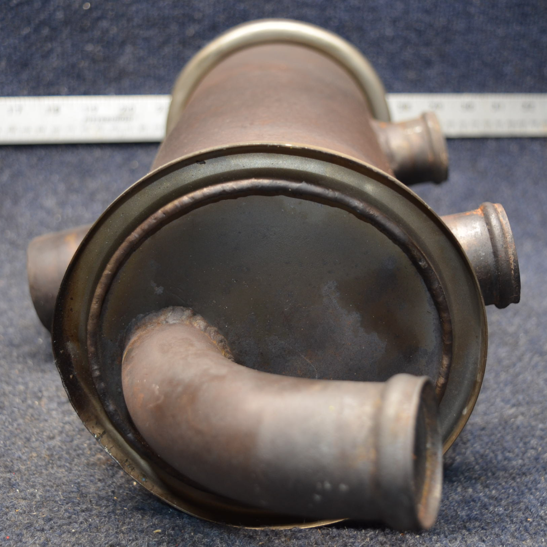 Used aircraft parts for sale, 0550176-43 Continental  [part_model] Cessna C175 MUFFLER WELD ASSY LH