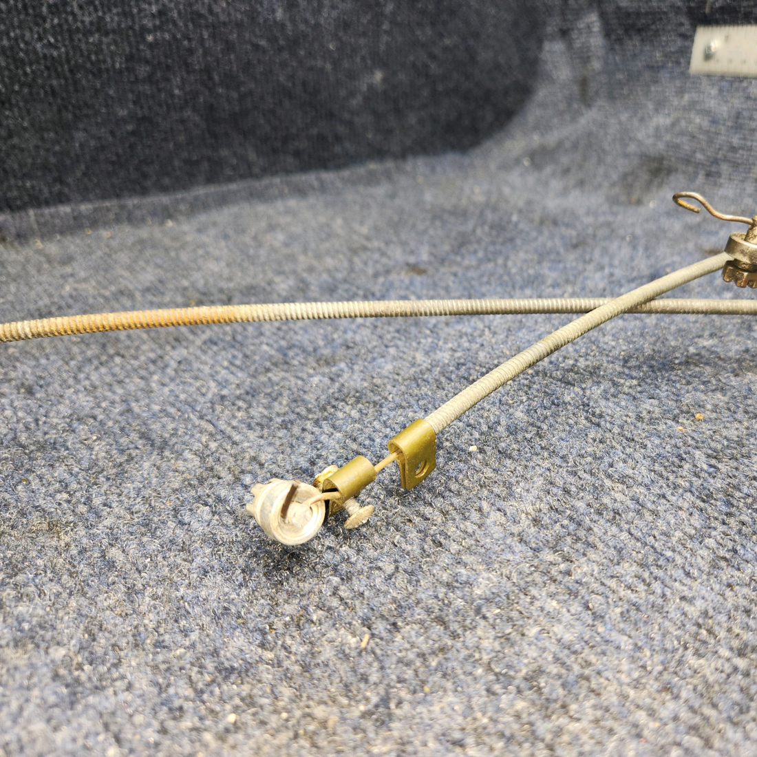 Used aircraft parts for sale, 22463-000 PIPER PA-24-250 Cabin Air Control Assembly W/ Cables