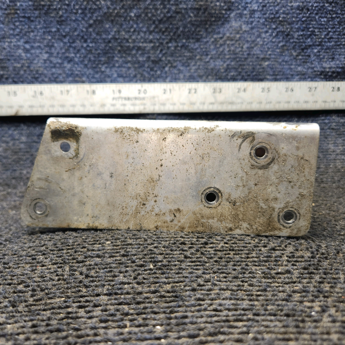 Used aircraft parts for sale, 0411286 cessna 150G Control Tee Bulkhead Stiffener