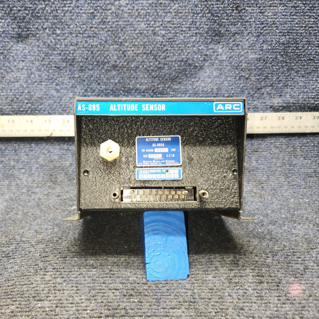 Used aircraft parts for sale, 44400-0000 ARC AS-895 ALTITUDE SENSOR