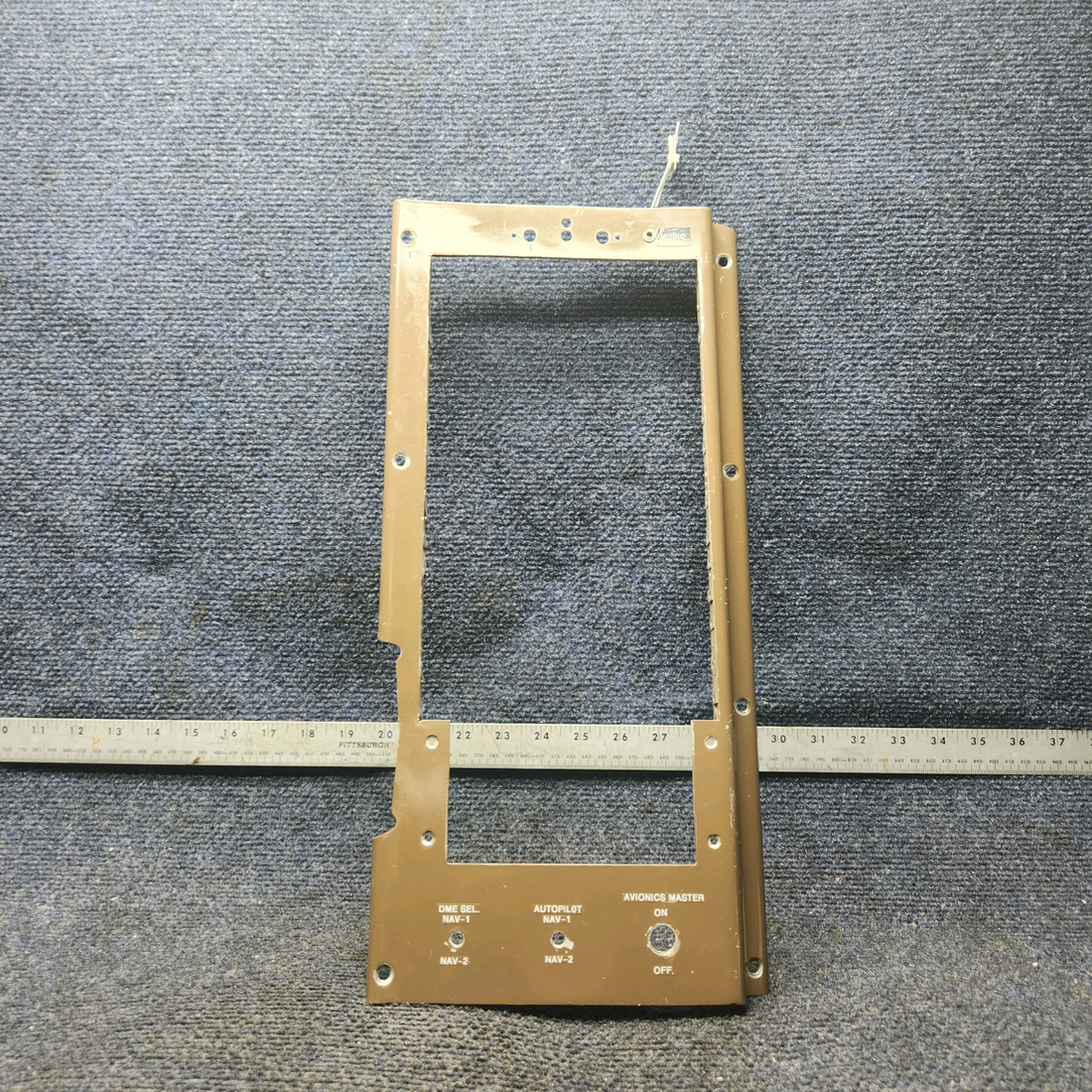 Used aircraft parts for sale, 96-340025 BEECHCRAFT 95-55B Radio Panel