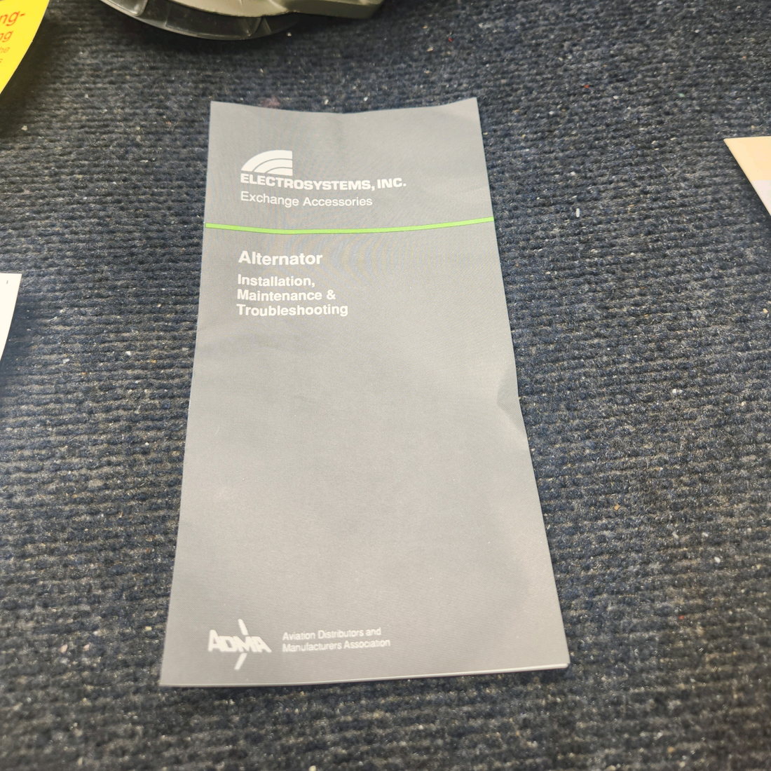 Used aircraft parts for sale, ALT-8521 Prestolite ALT-8421RS Alaternator Assy 24V / 50A