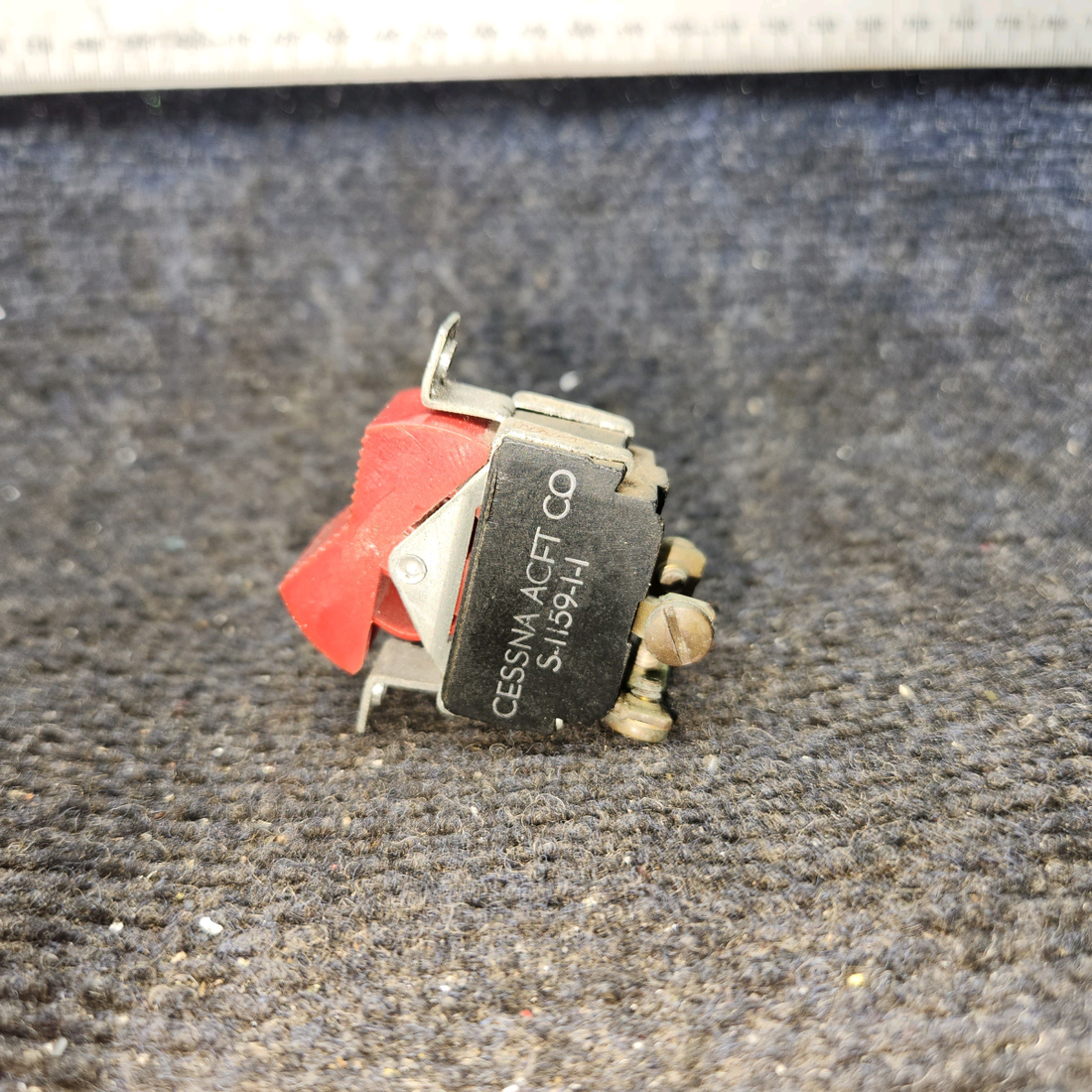 Used aircraft parts for sale, S1159-1-1 Cessna Cessna 182G Master Switch