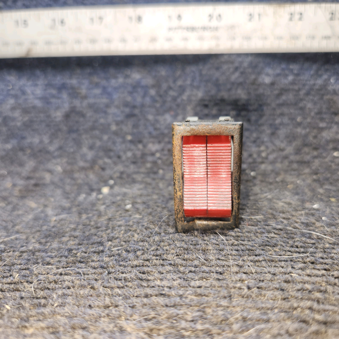 Used aircraft parts for sale, S1994-1-1 cessna 172k Dual Rocker Master Switch